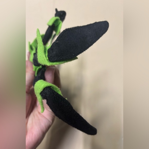 New Vintage Annalee Green and Black Jester Doll 10” “Jest-a-Spookster” - Picture 13 of 16